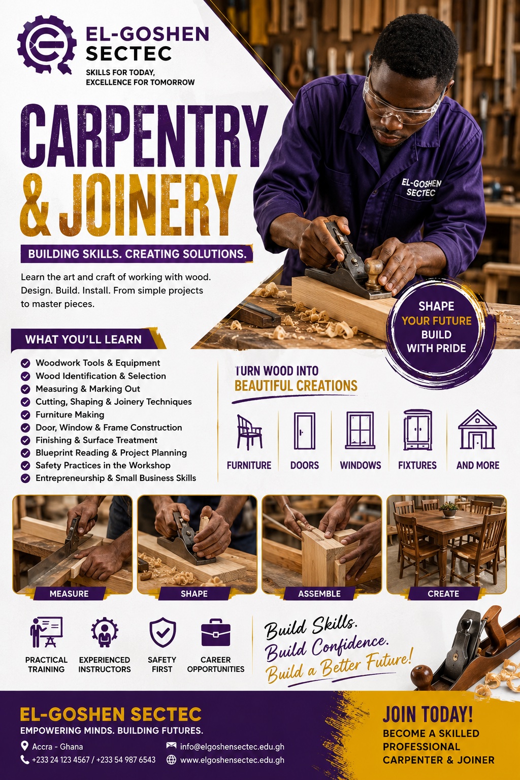 Carpentry and Joinery